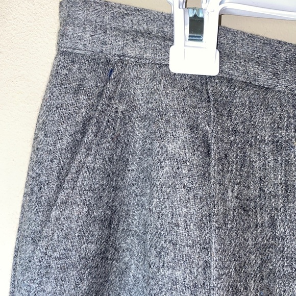 VINTAGE Grey Wool USA Made Classy Dress Trousers Size 8 - Picture 6 of 10
